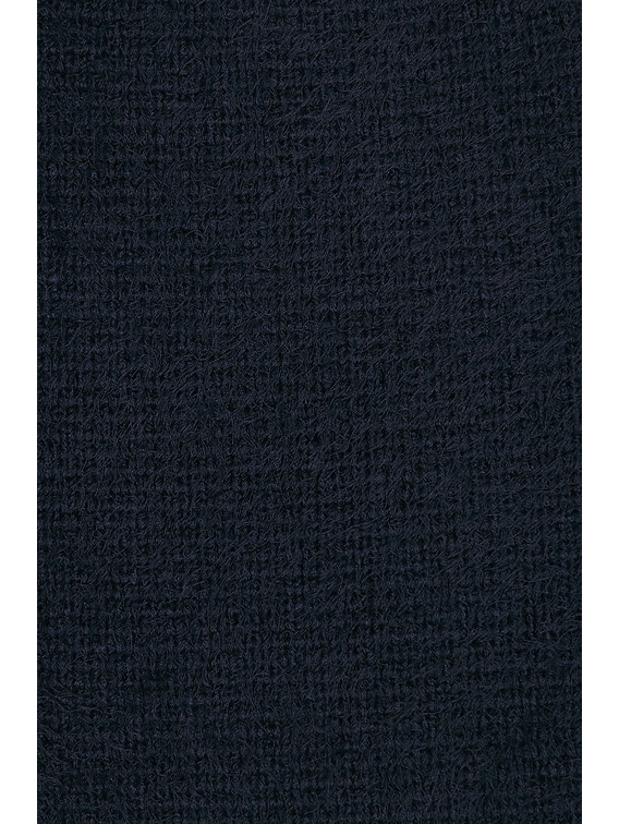 KHAITE Ello Jacket in Navy | FWRD