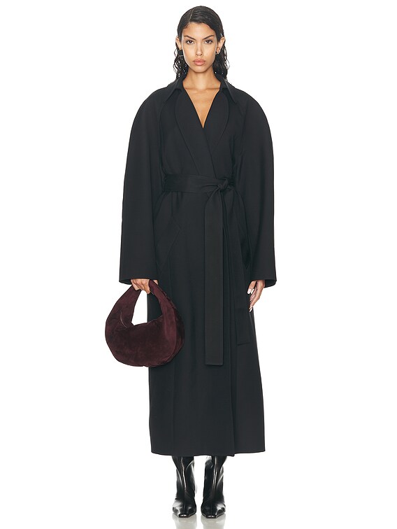【送料&関税込】Khaite Roth Black Coat KHAITE-ROTH COAT-71104092 200 – Dope