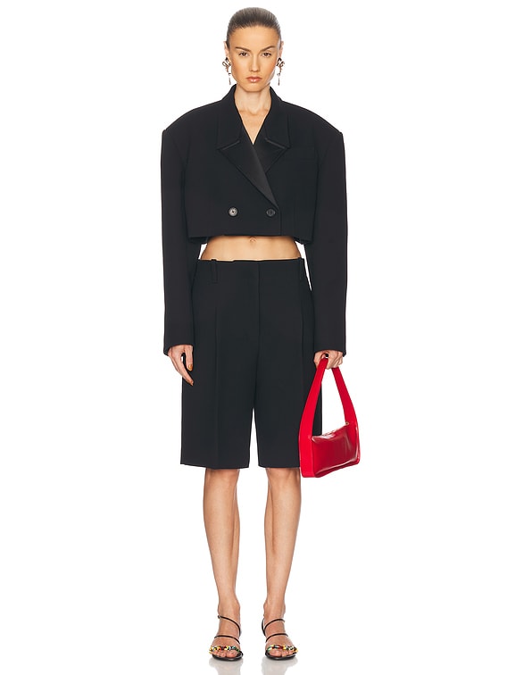 KHAITE Nando Jacket in Black | FWRD