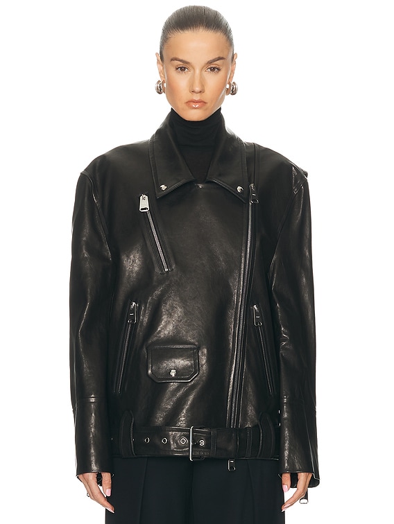 KHAITE Hansel Jacket in Black | FWRD