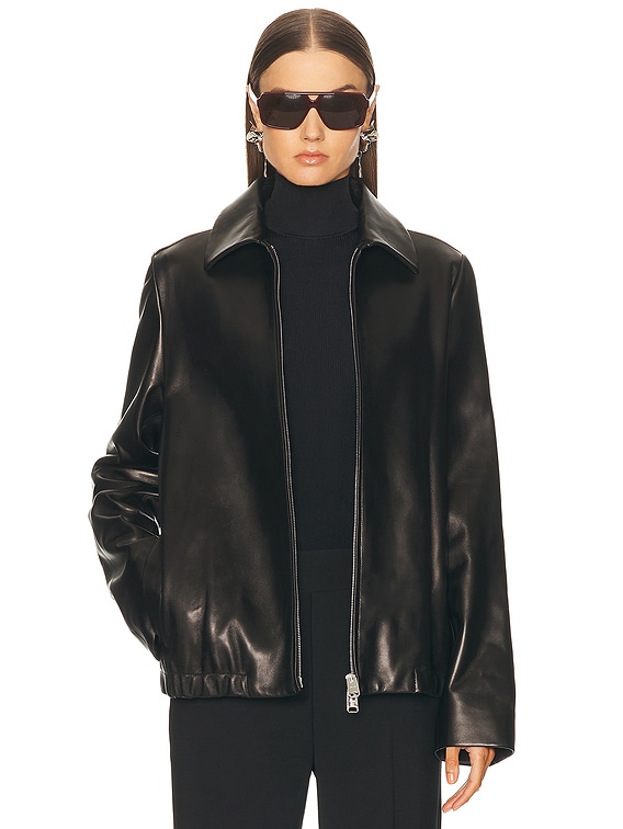 KHAITE Jackson Jacket in Black | FWRD