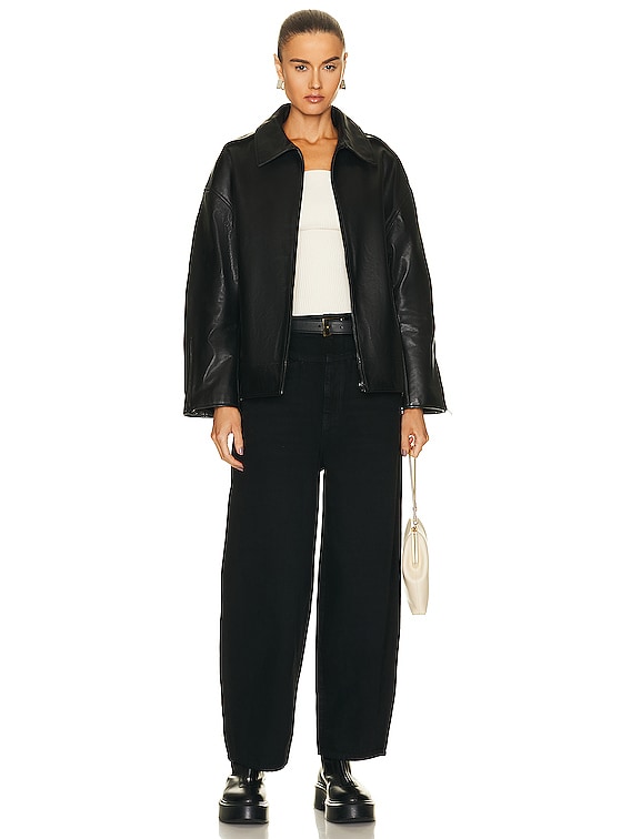 デニム・ジーパン KHAITE VIRGIN WOOL PREEN PANTS KHAITE Preen Denim Pant in Wilcox | FWRD