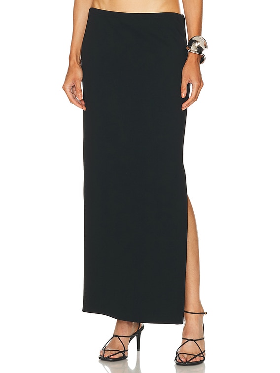 ワンピース KHAITE Women Mid Skirts 9717439200 BLACK KHAITE Leema Midi Skirt | Black | FARFETCH