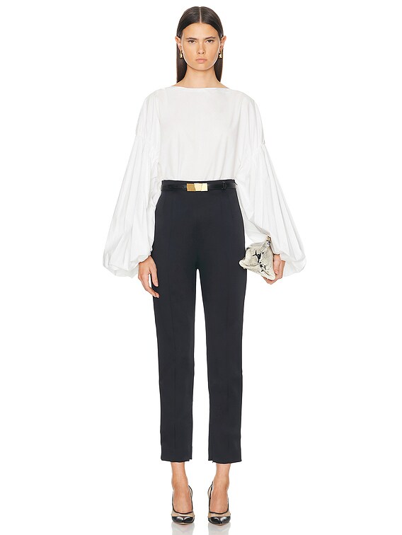 KHAITE Quico Top in White | FWRD