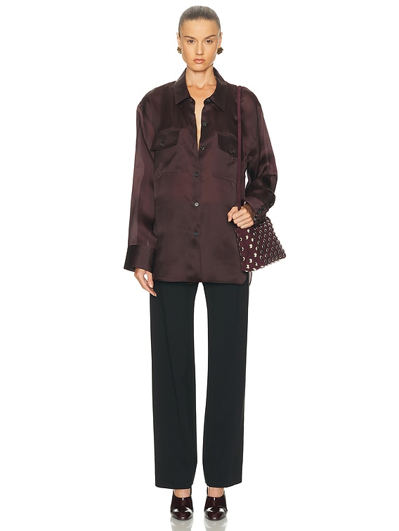 KHAITE Matteo Top in Almandine | FWRD