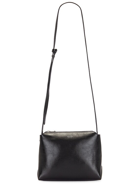 KHAITE Lina Medium Crossbody Bag in Black | FWRD