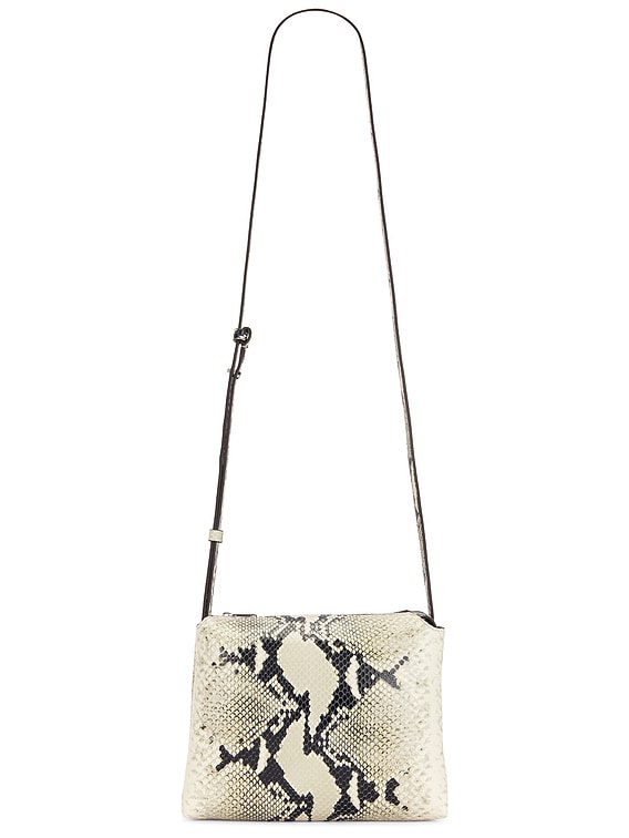 ショルダーバッグ・ポシェット Khaite 'Lina Crossbody' 'Natural Python' Leather Crossbody Lina snake-effect leather crossbody bag in multicoloured
