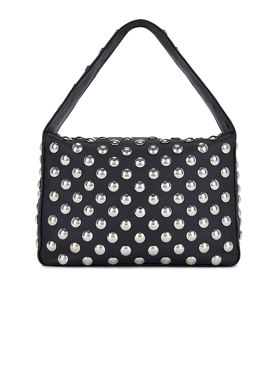 Khaite black discount studded bag