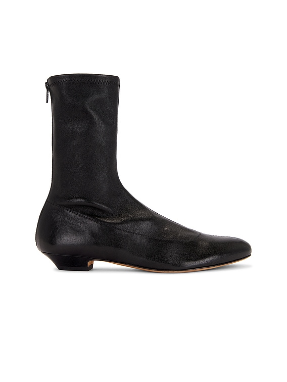 【関税込み】KHAITE ブラック The Apollo ヒール ブーツ KHAITE Apollo Boots | Black | FARFETCH