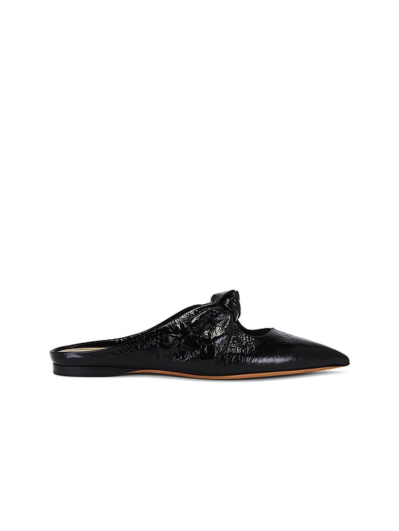 【Khaite】 Rowanレザーミュール KHAITE ミュール - Black | FWRD