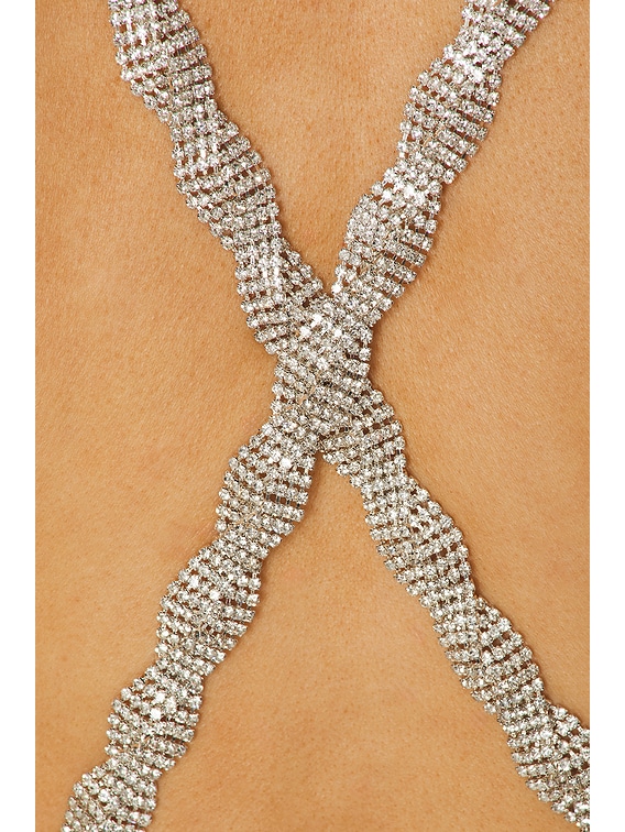Saint Crystal Strap Gown