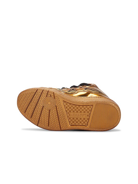 Lanvin Curb Sneaker in Bronze | FWRD
