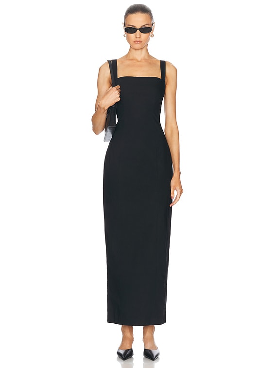 L'Academie by Marianna Renia Maxi Dress in Black | FWRD