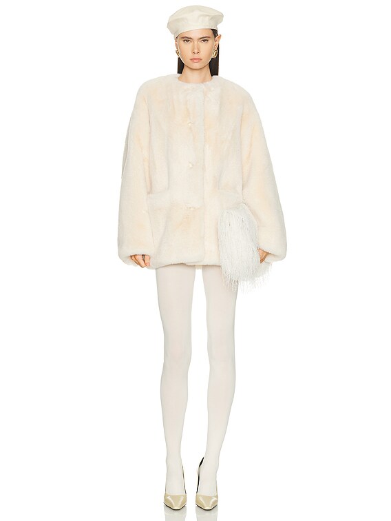 L'Academie By Marianna Aja Jacket in Ivory | FWRD