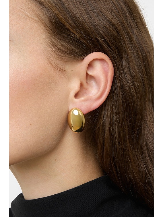 [LLOYD] 韓国ブランド☆L-CARAT Fancy Cut Earring LA PAZ Gold Single Stud Earring with 0.25ct Black Diamonds