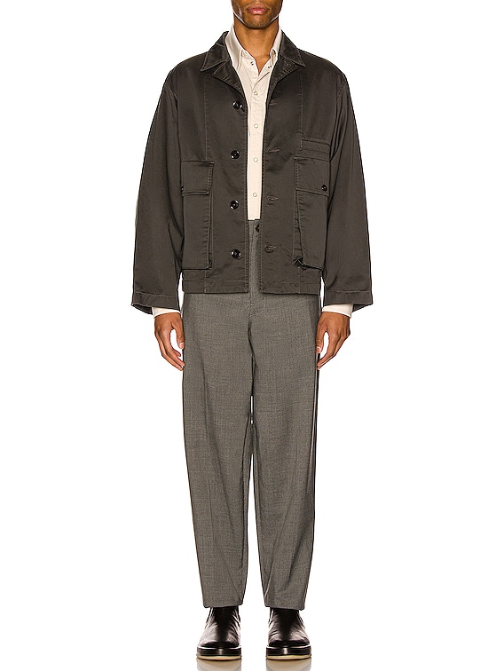 Lemaire Boxy Blouson in Dark Slate Green | FWRD