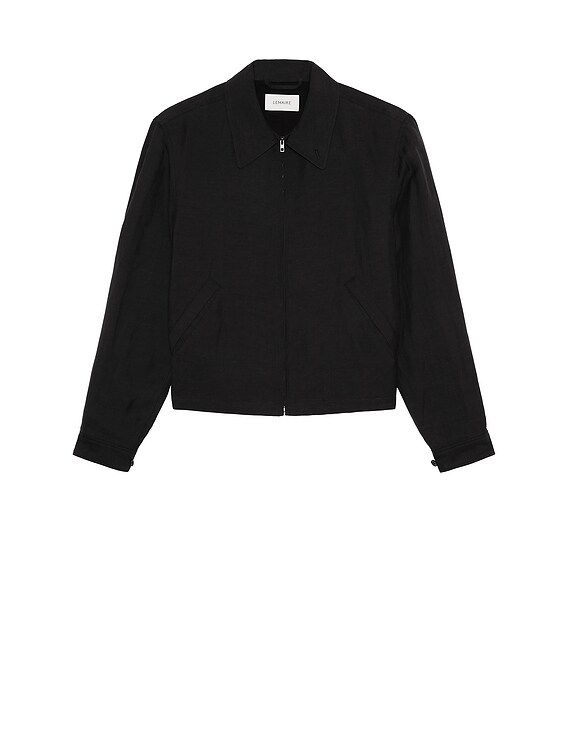 Lemaire Short Blouson in Ash Black | FWRD