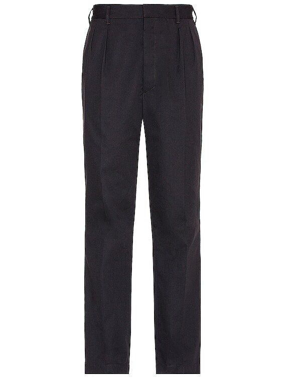 パンツ Lemaire Officer Pants Black 48 Lemaire Officer Pants in Black | FWRD