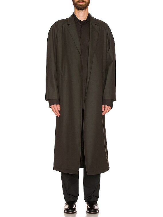 Lemaire Officer Pants in Black | FWRD