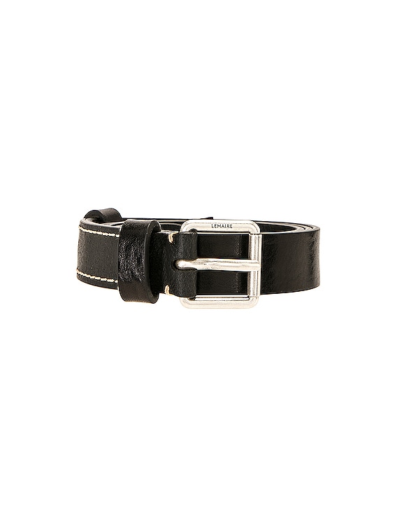 Lemaire Reversed 25 Belt in Black | FWRD