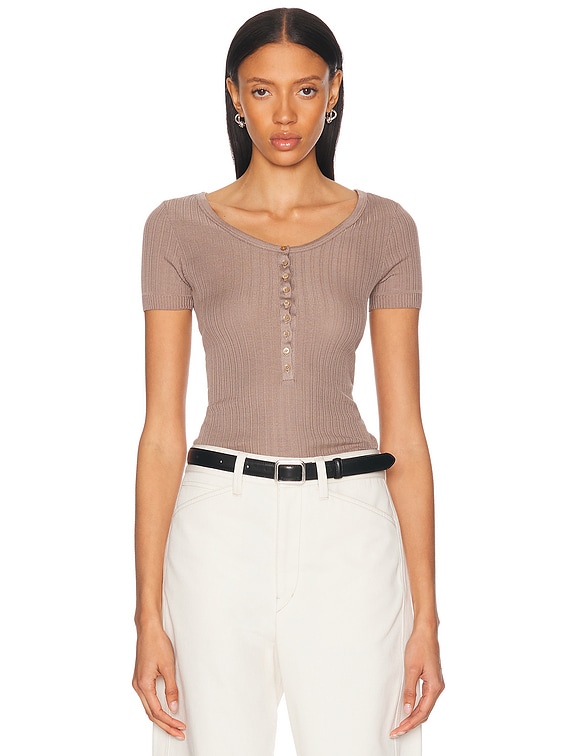 【送料&関税込】Lemaire Ribbed Bodysuit Lemaire Ribbed Bodysuit | italist