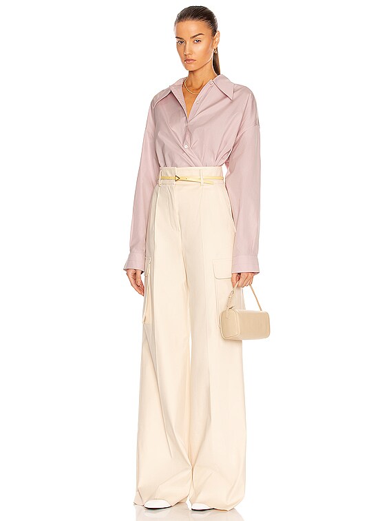 Lemaire Twisted Shirt in Violet | FWRD