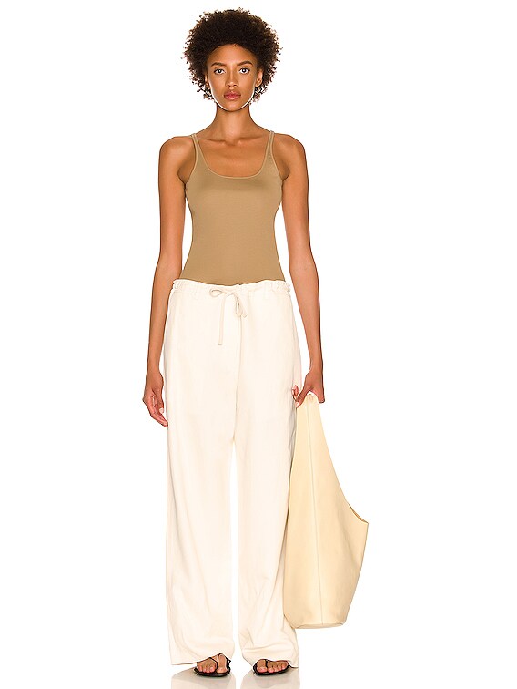 Lemaire Second Skin Tank Top in Camel | FWRD