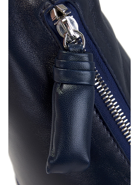 Lemaire Medium Croissant Bag in Midnight Blue | FWRD