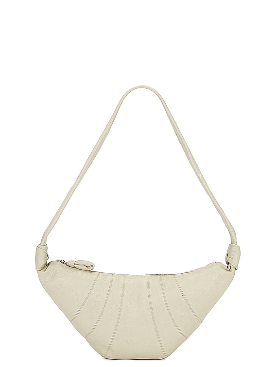 Lemaire Medium Croissant Bag in Light Sage | FWRD