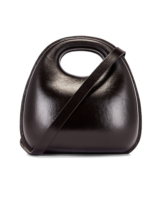 Lemaire Egg Bag in Dark Chocolate