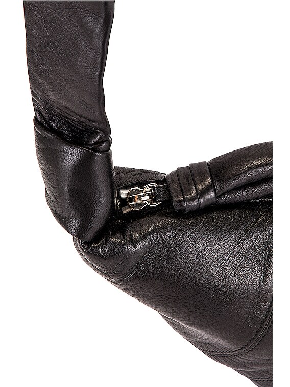 Lemaire Small Croissant Bag in Black | FWRD