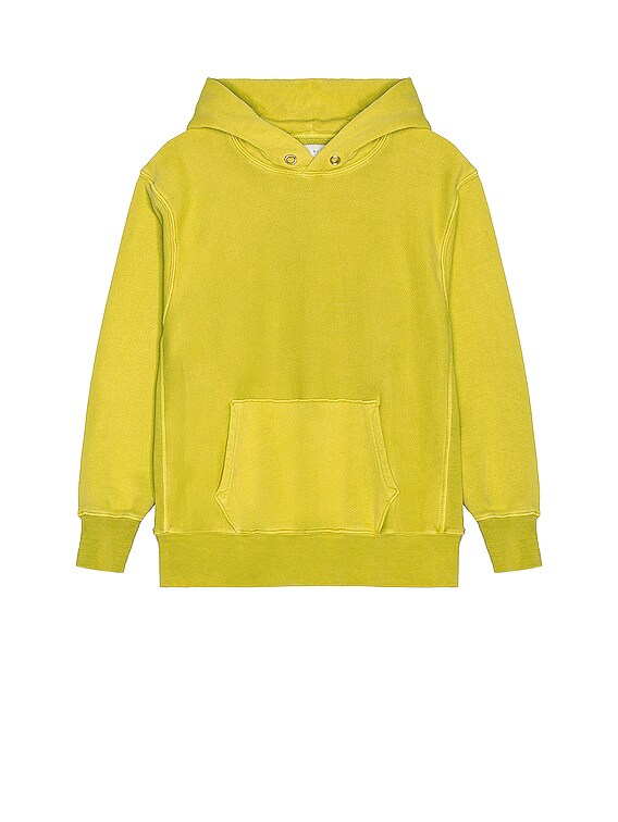 Les Tien Cropped Hoodie in Electric Dijon | FWRD