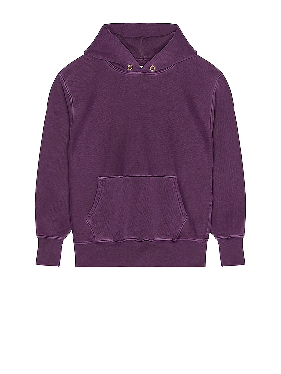 Heavy Weight Jersey Pigment Dye Cropped Hoodie