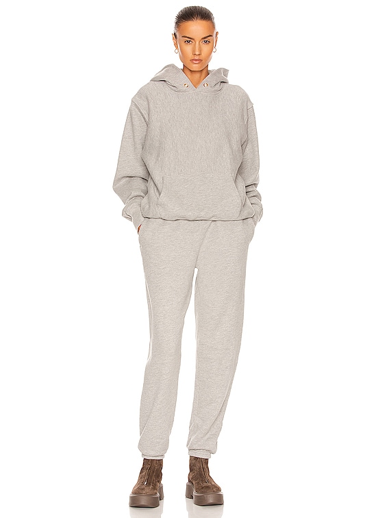 Les Tien Classic Sweatpant in Heather Grey | FWRD