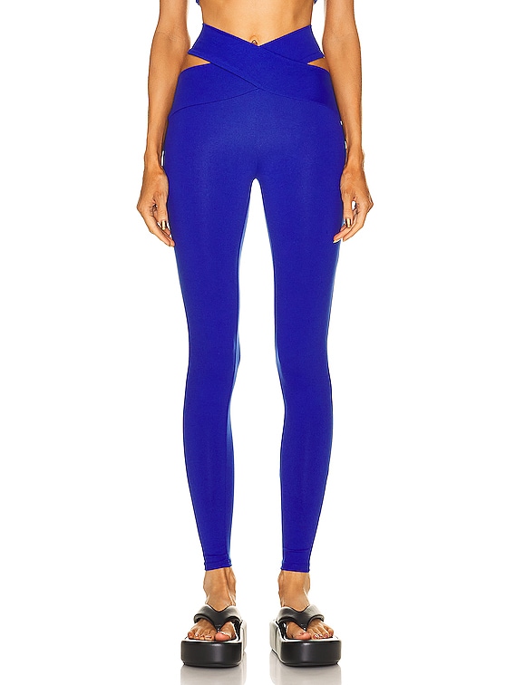 The Andamane Holly 80s Legging in Electric Blue