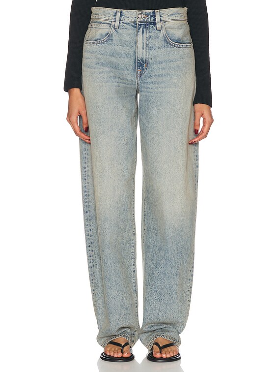 SLVRLAKE Tess Long Wide Leg in Discovery | FWRD
