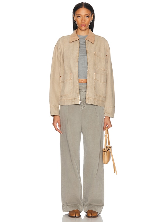 SLVRLAKE Casey Square Worker Jacket in Sierra Madre | FWRD