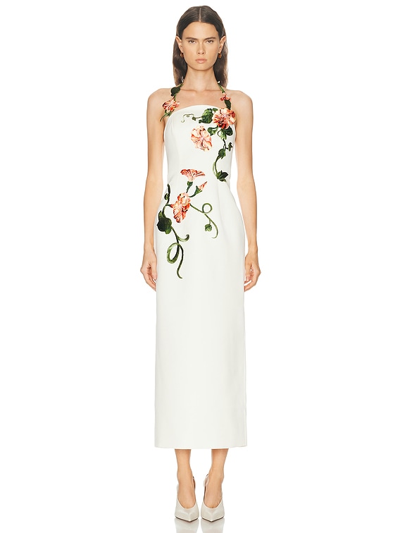 faith maxi dress show me your mumu Faith Maxi Dress ~ Champagne Luxe Satin S