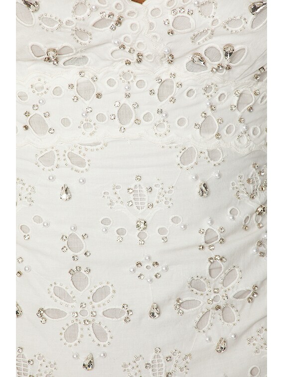 LoveShackFancy Catana Dress in White | FWRD