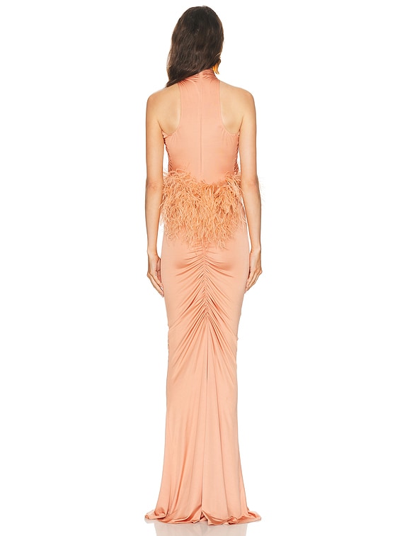 dune bridesmaid dresses Open neck top