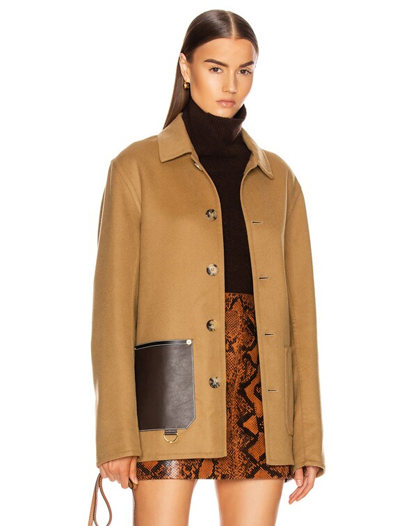 loewe coat camel