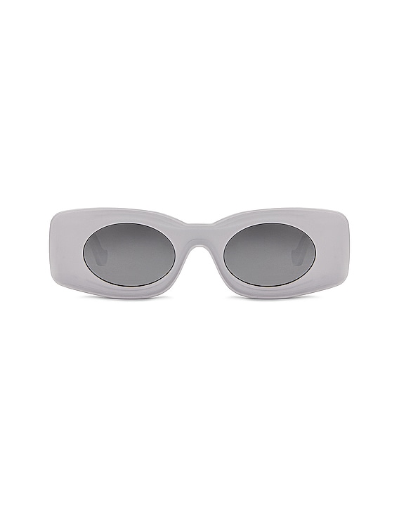 Loewe サングラス - White & Smoke Mirror | FWRD