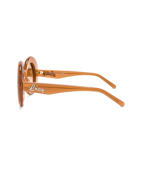 Loewe サングラス - Shiny Light Brown& Gradient Brown | FWRD