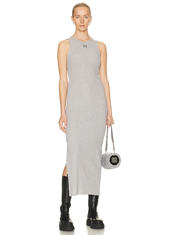 LOEWE｜DRESSES (Anagram tank dress in stretch wool (S359 Anagram Tank Dress | LOEWE | elysewalker