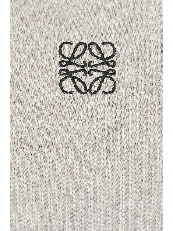 Loewe Anagram Tank Dress in Grey Melange | FWRD