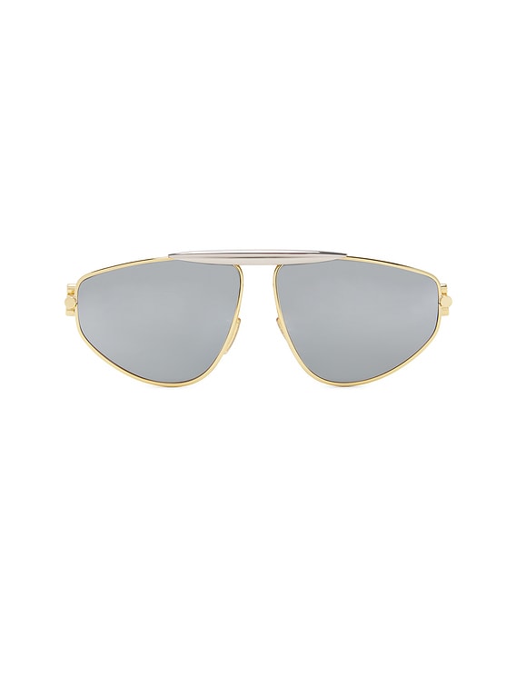 LOEVEミュール Buy Loewe Slim Sunglasses 'Shiny Ivory/Brown' - LW40156 UM52