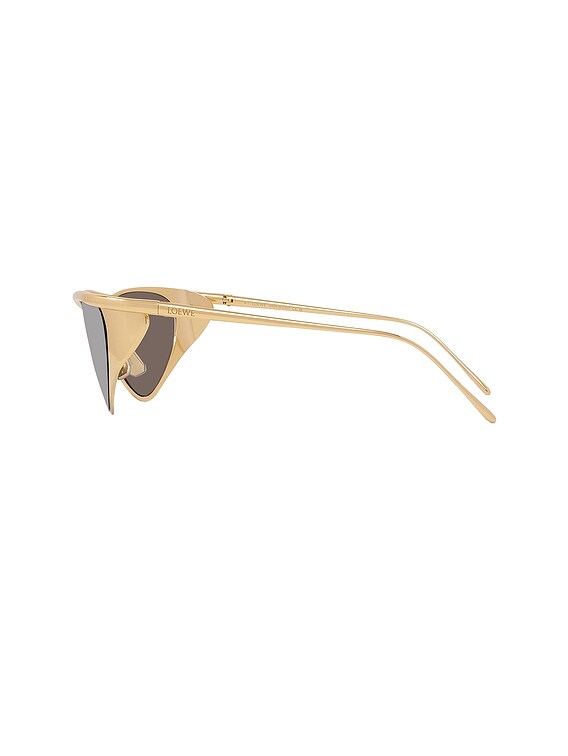 LOEWE EYEWEAR ラウンドフレーム ゴールドトーン(ゴールド) 送料込】LOEWE EYEWEAR ラウンド ゴールドトーン メガネフレーム