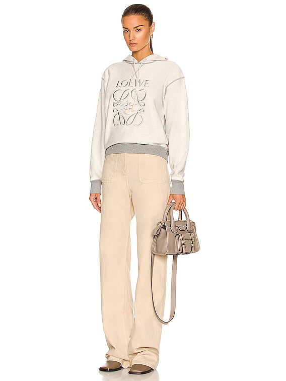 LOEWE☆スウェット LOEWE logo-embroidered Sweatshirt | Black | FARFETCH