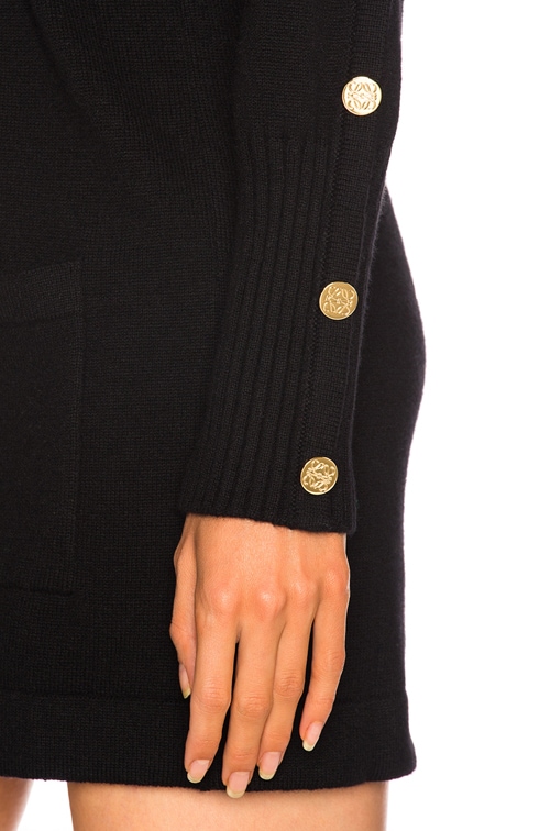 Loewe gold discount button cardigan