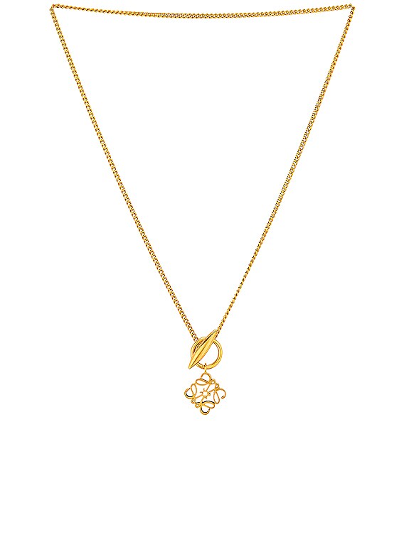 loewe anagram necklace